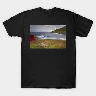 Rough Seas at Petty Harbour, Newfoundland, Canada T-Shirt